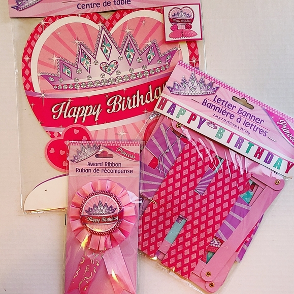 GIRLS Birthday Party Necessities/DECORATIO… - Picture 2 of 3